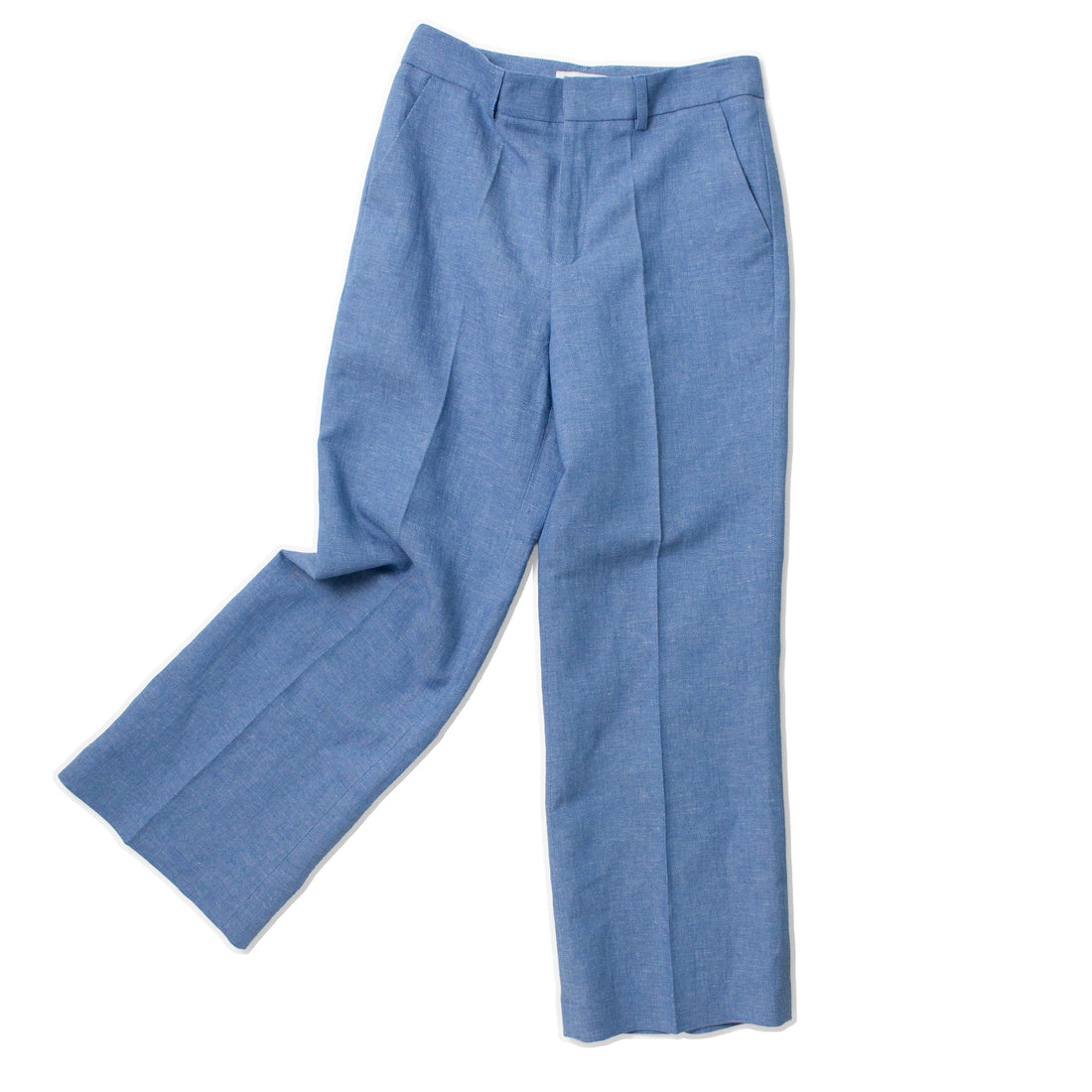 Rodebjer Femi Lino Pant in Azure Blue