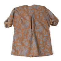 Rodebjer Melbourne French Lily Coat in Teal/Brown