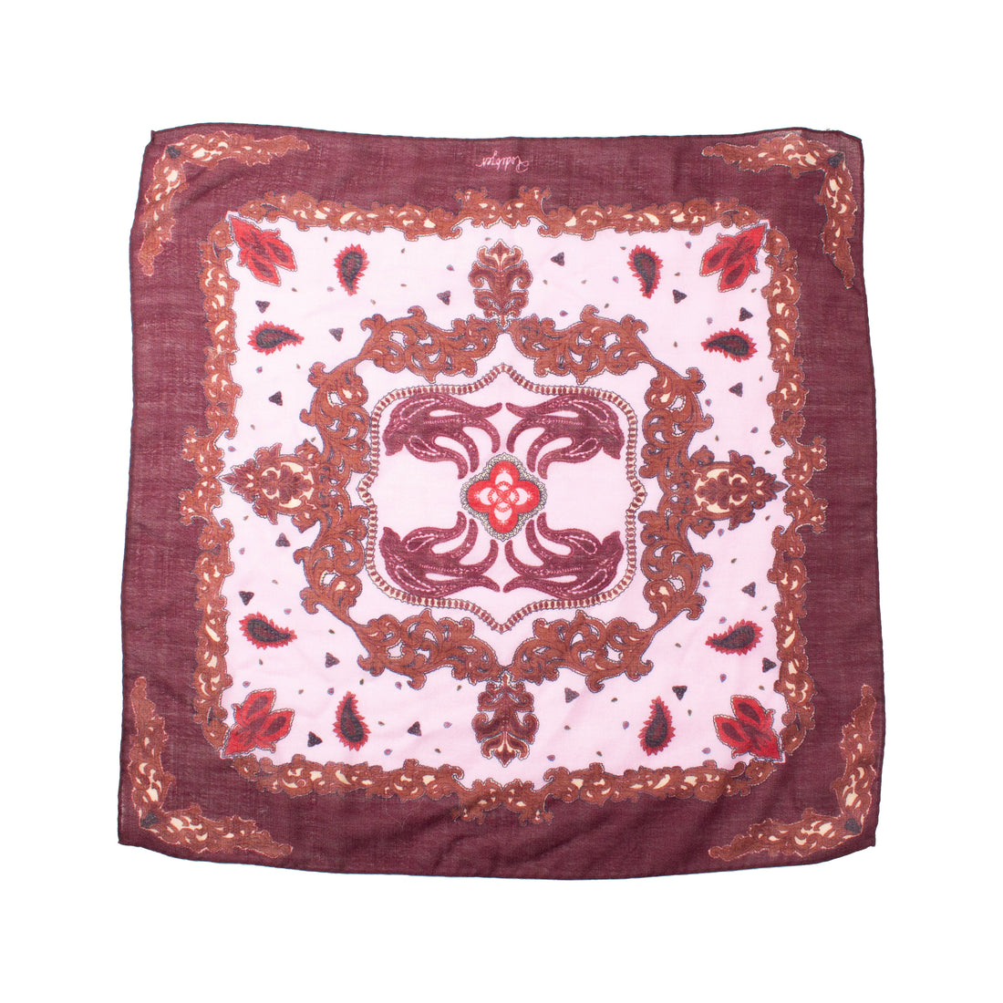 Rodebjer Hank Small Scarf in Multi Grape