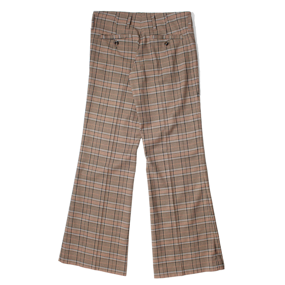 Rodebjer Jia Check Pant in Nougat/Black