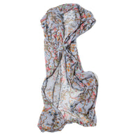 Rodebjer Olympia Trailing Dress in Blue Multi