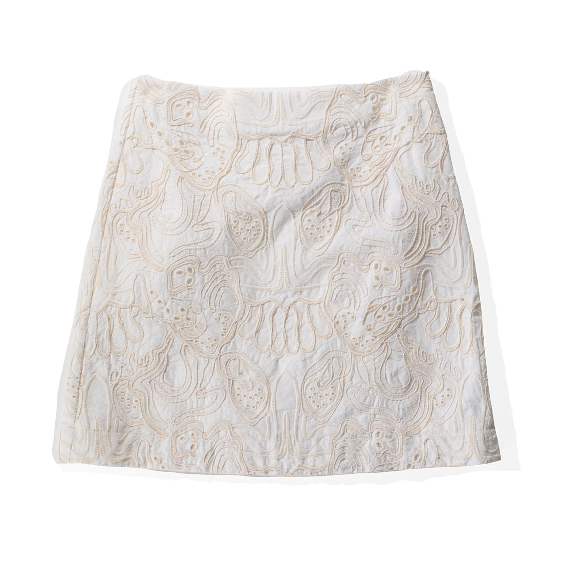 Rodebjer Piano Skirt in Off White