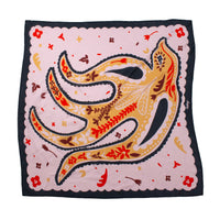 Rodebjer Swallow Scarf in Pink Multi