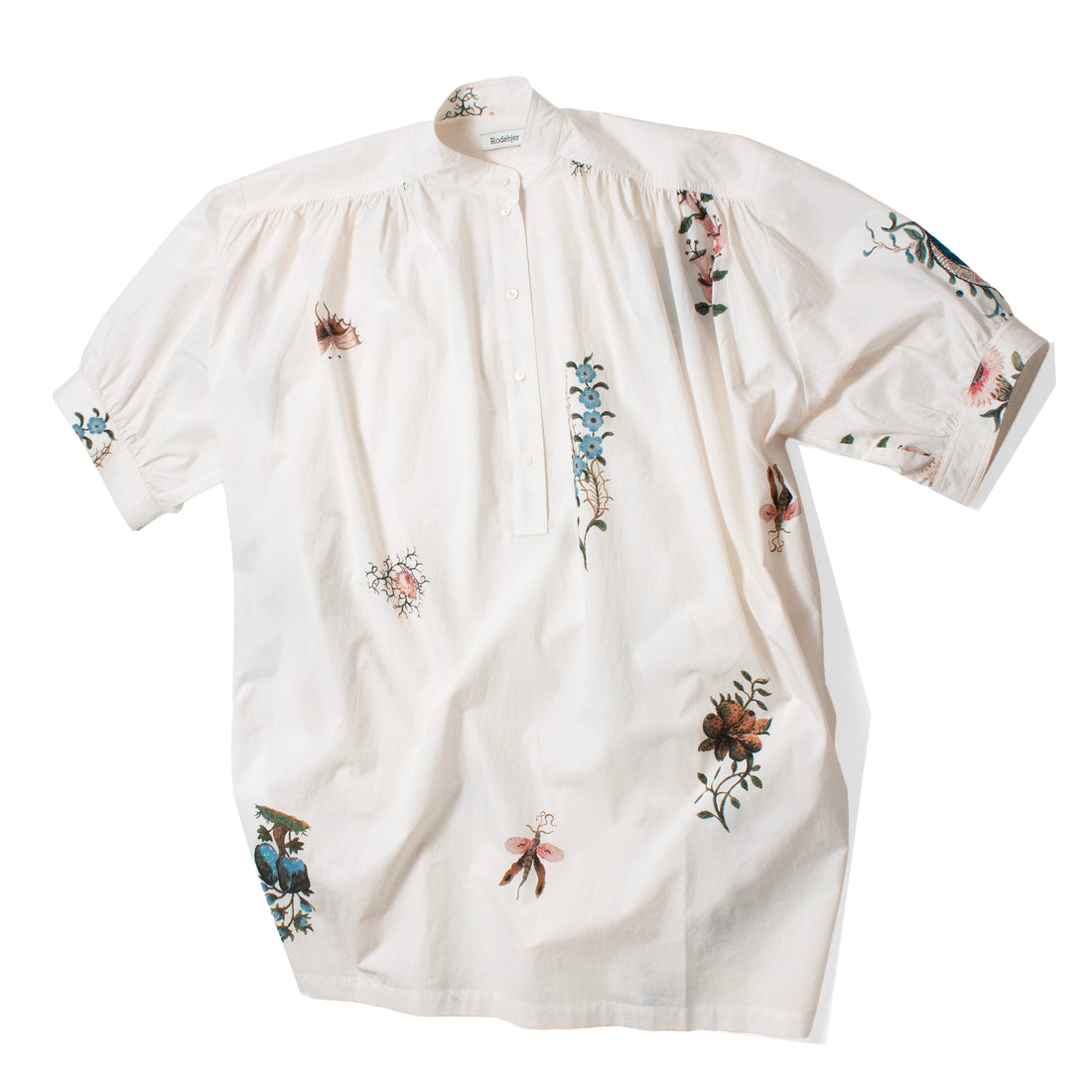 Rodebjer Titan Duchess Dress in Cream Multi