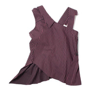 SC103 Solstice Top in Celestine Stripe