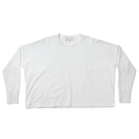 Studio Nicholson Loop Long Sleeve T-Shirt in Optic White