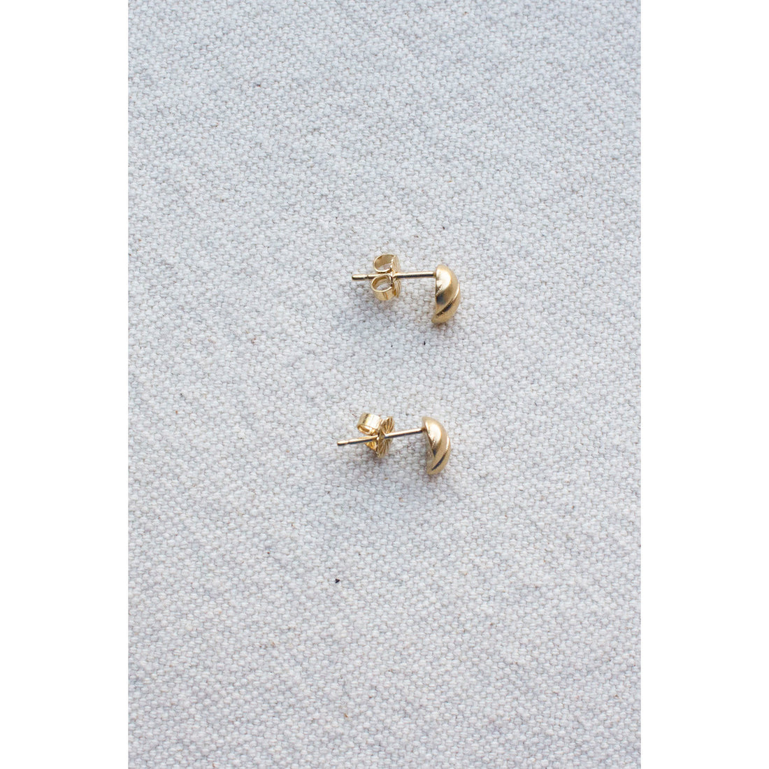 Sapir Bachar Gold Eroded Studs
