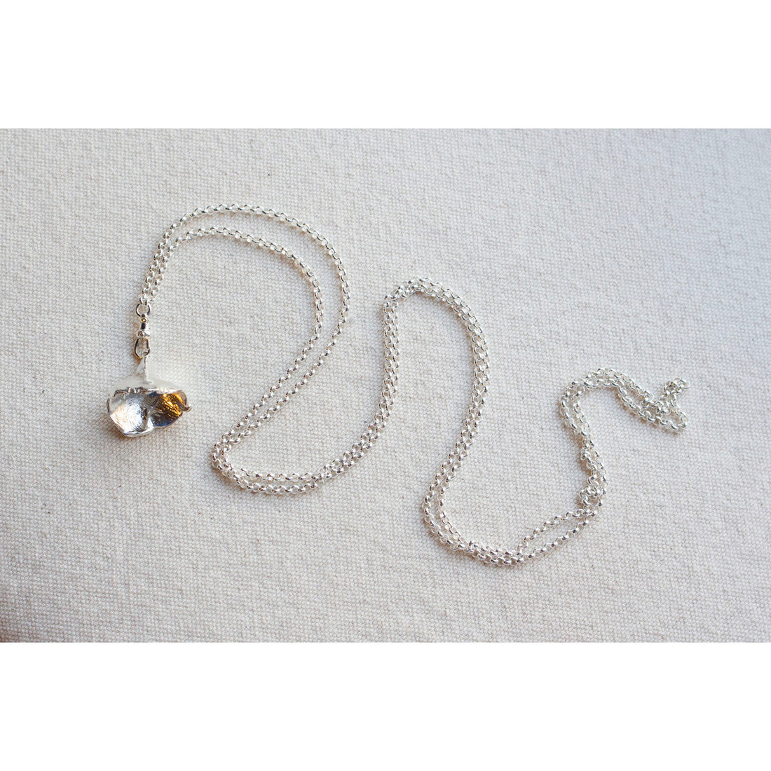 Sapir Bachar Long Wrap Necklace in Sterling Silver