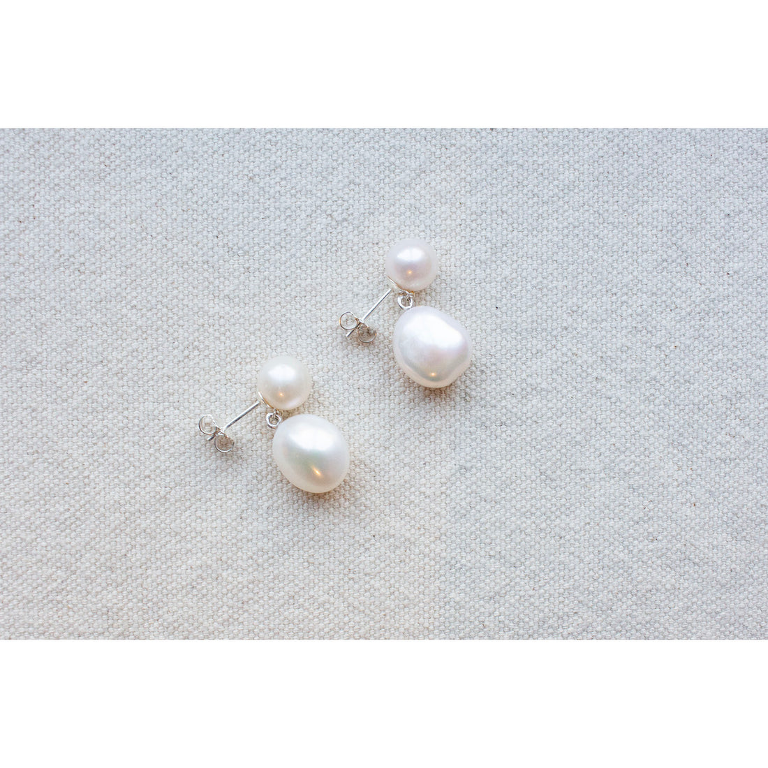 Sapir Bachar Odd Pearl Earrings