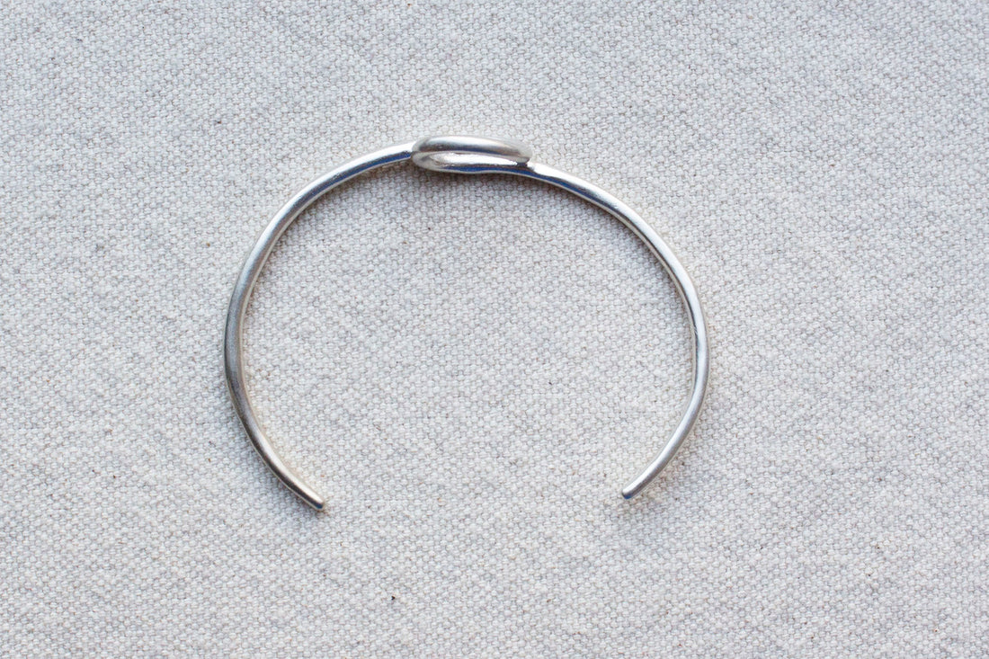 Sapir Bachar Orb Cuff in Sterling Silver