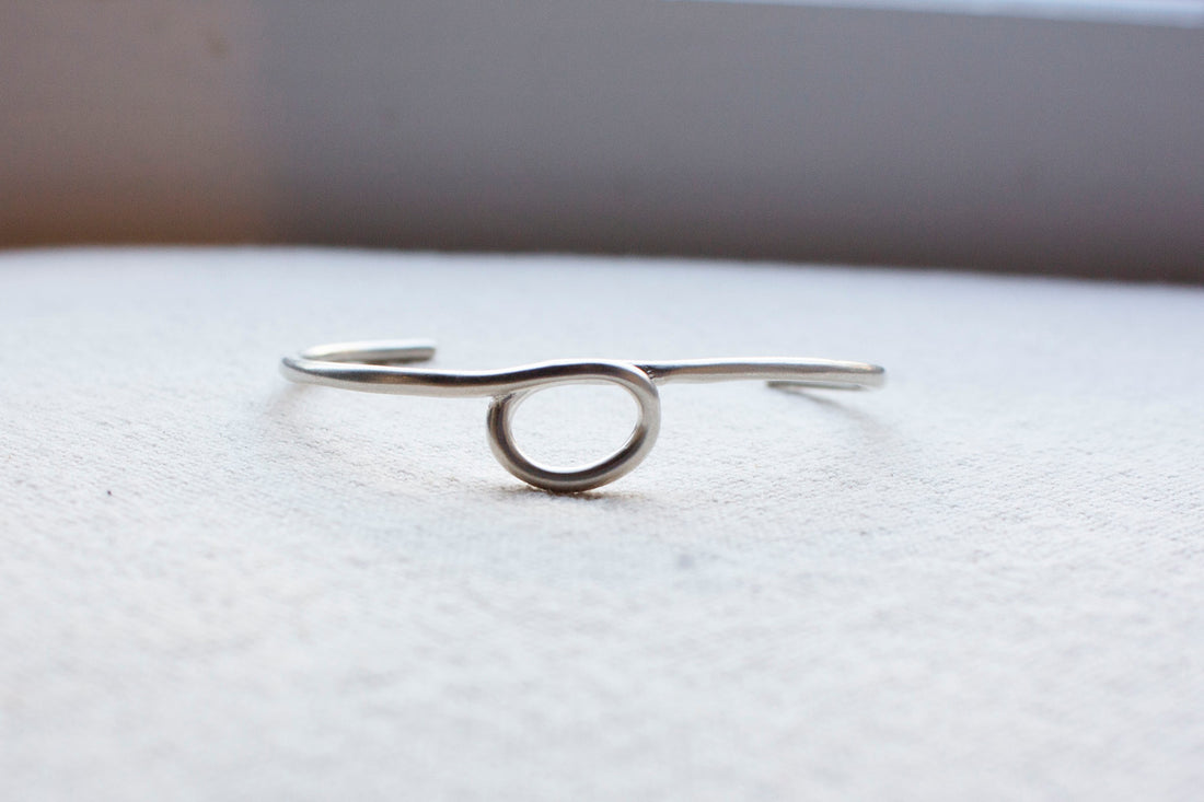 Sapir Bachar Orb Cuff in Sterling Silver