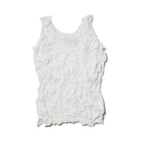 Sayaka Davis Crinkled Knit Tank in White