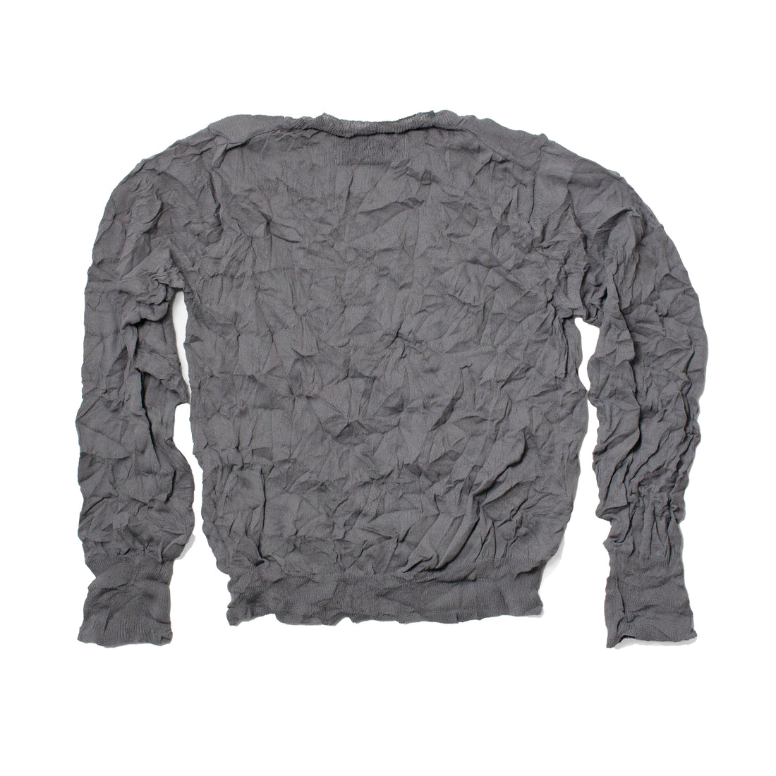 Sayaka Davis Crinkled Pullover in Steel