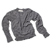 Sayaka Davis Crinkled Pullover in Steel