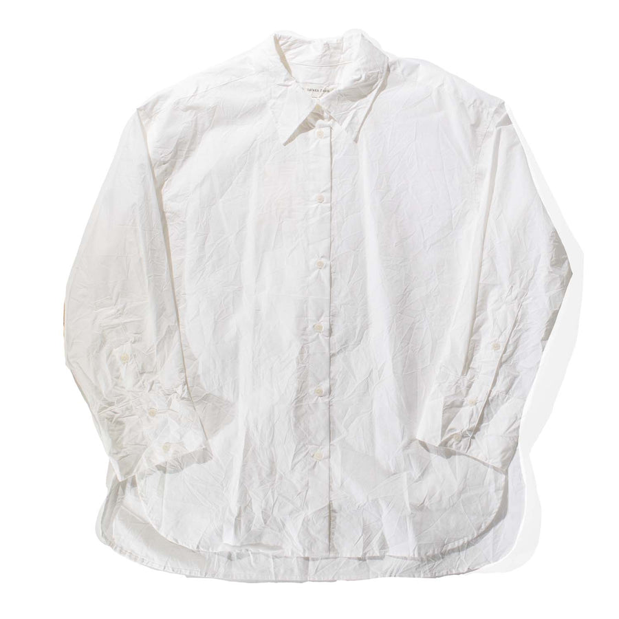 Sayaka Davis Crinkled Shirt in White