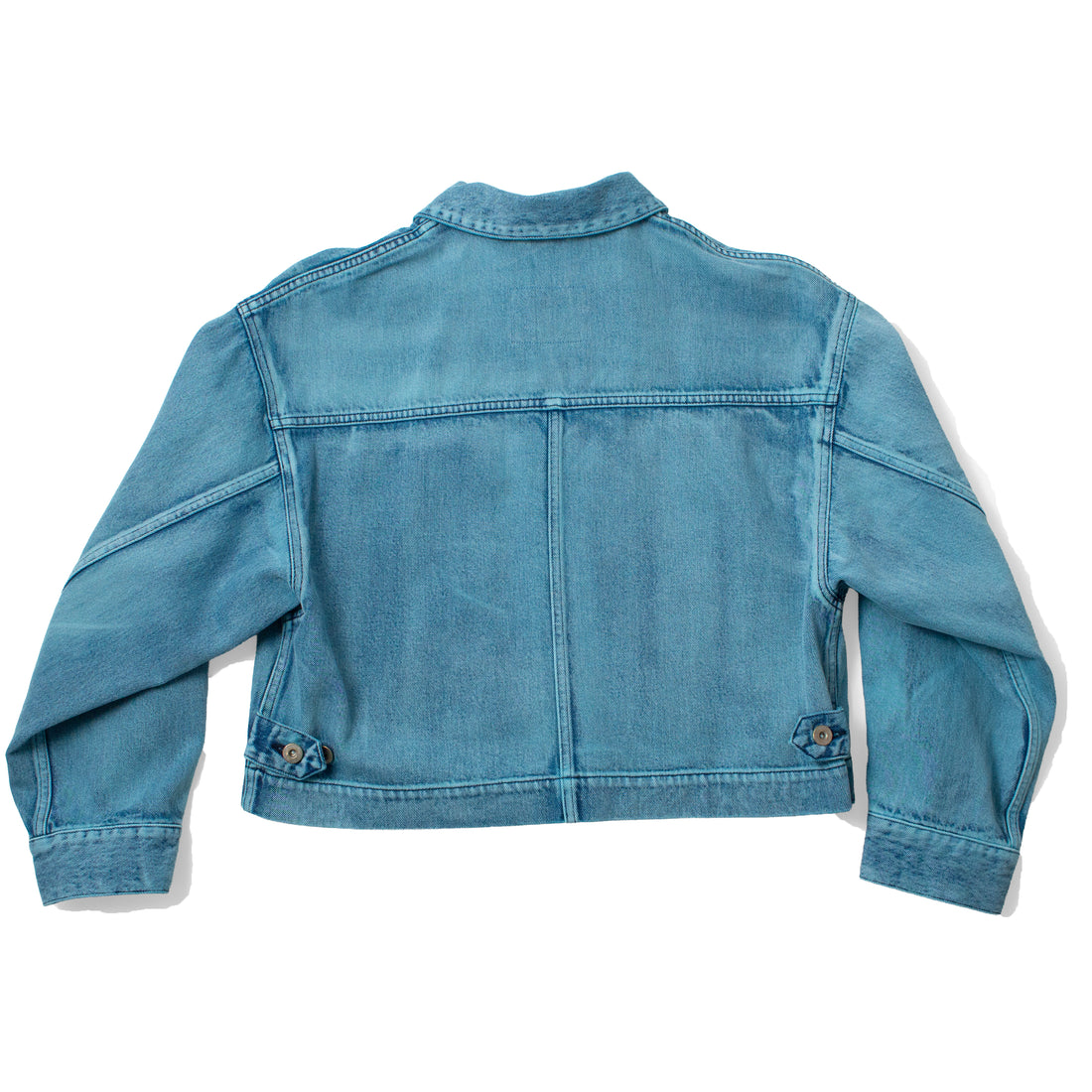 Sayaka Davis Cropped Jacket in Aqua
