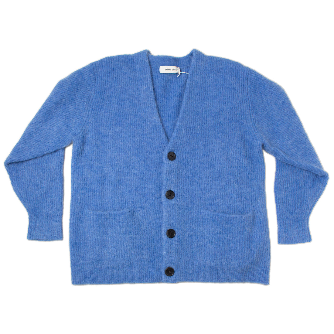 Sayaka Davis Mohair Cardigan in Cobalt