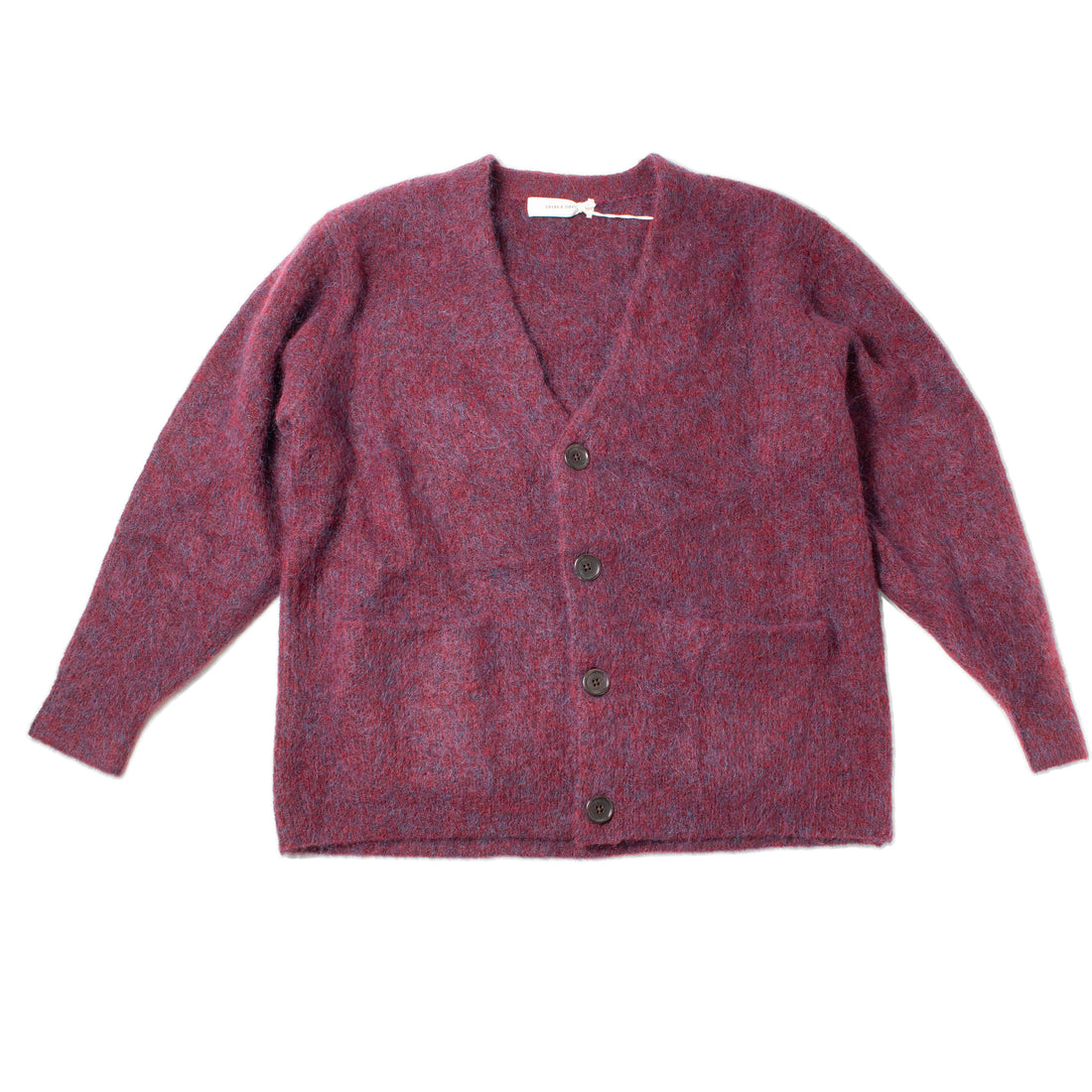 Sayaka Davis Mohair Cardigan in Mulberry