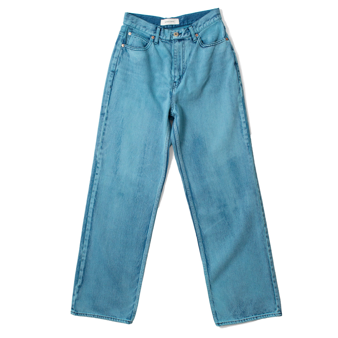 Sayaka Davis Regular Fit Denim in Aqua