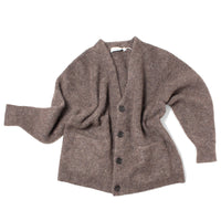 Sayaka Davis Mohair Cardigan in Ash Brown
