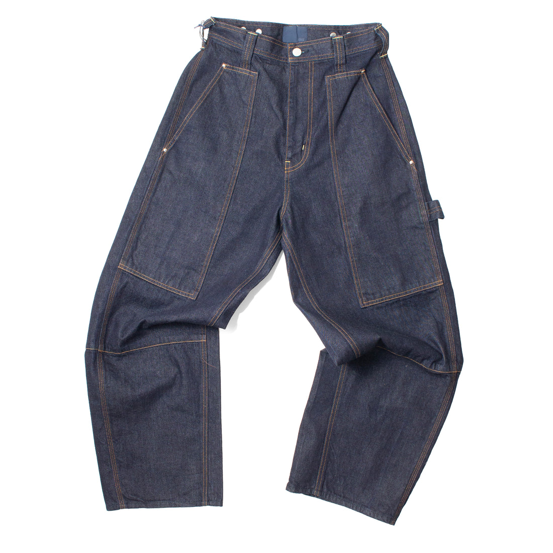 Serge Painter Pants in Dry Blue