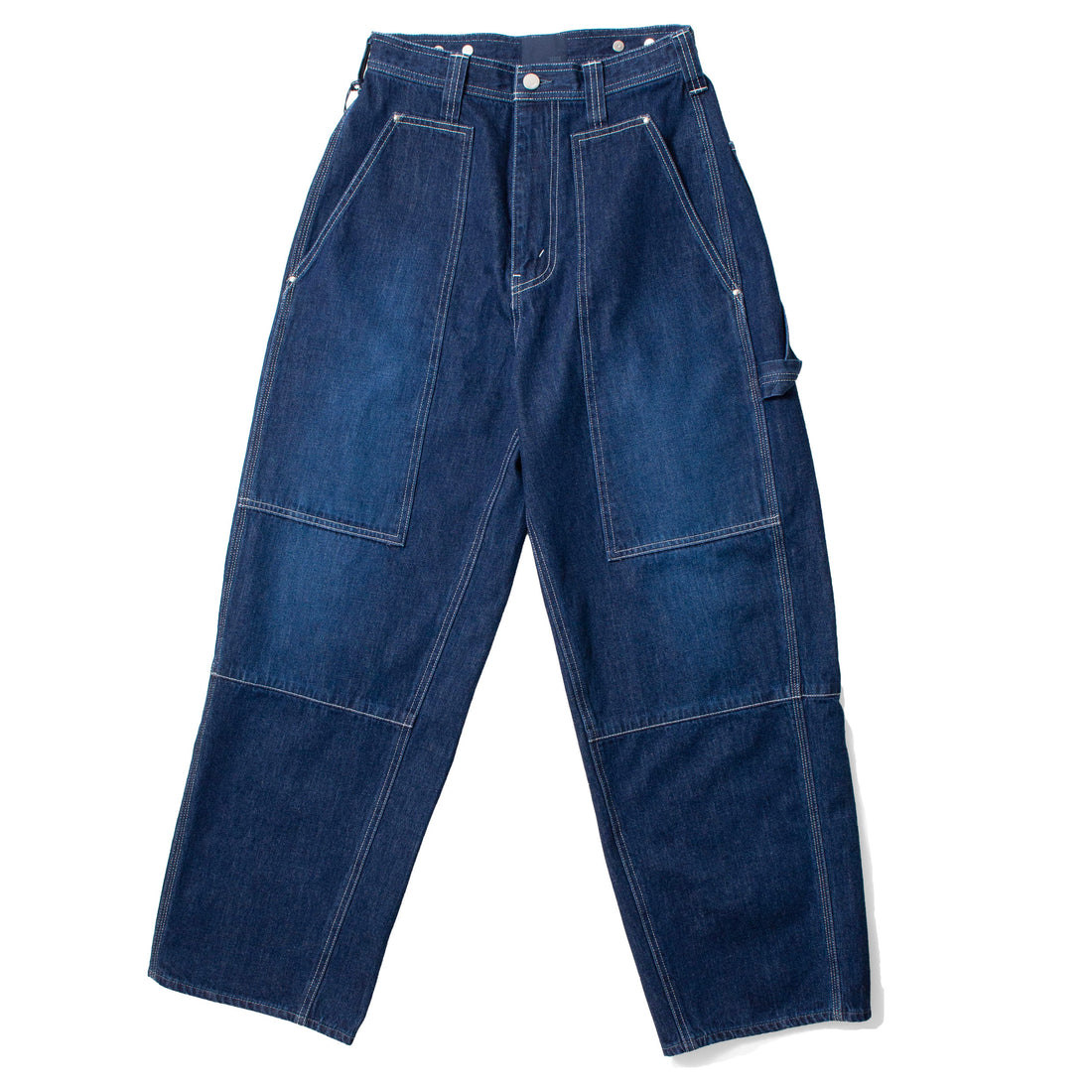 Serge Painter Pants in Faded Blue
