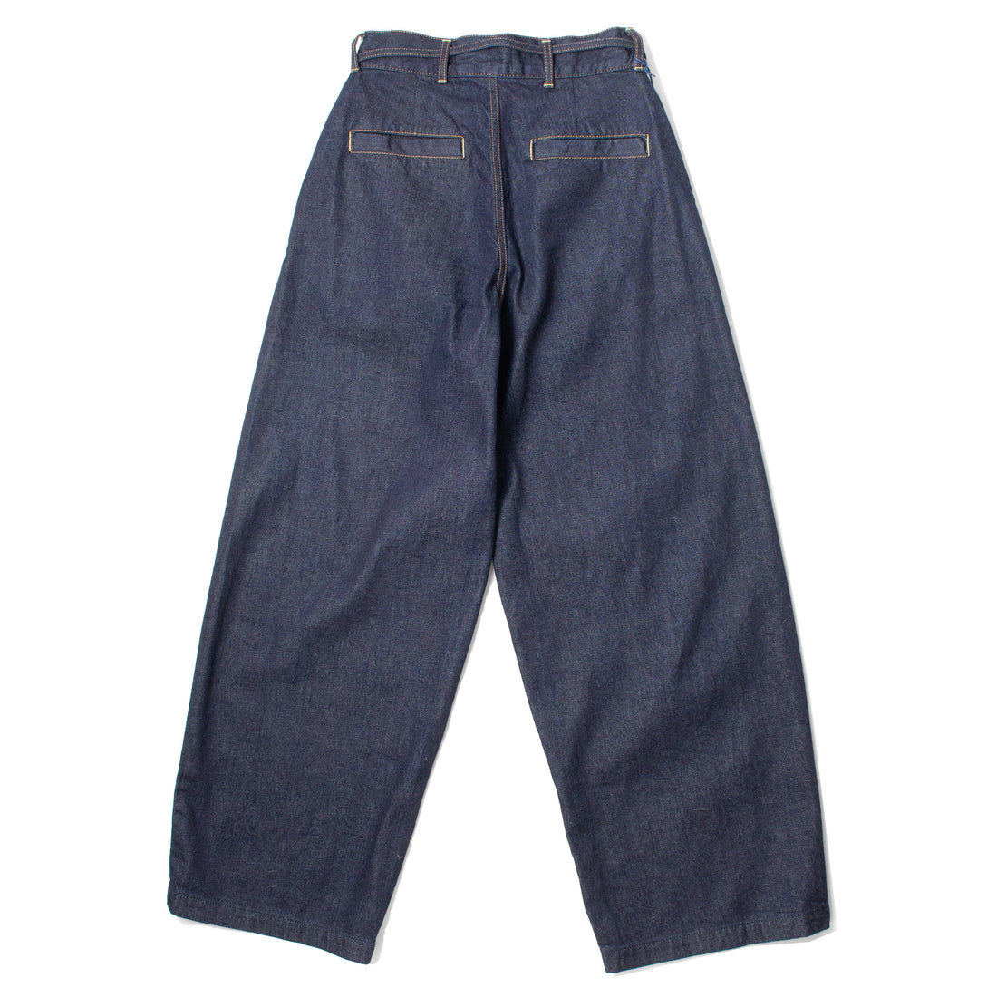 Serge Sailor Pants in Dry Blue