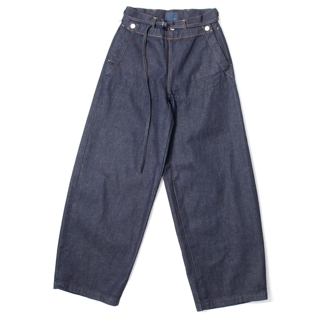 Serge Sailor Pants in Dry Blue