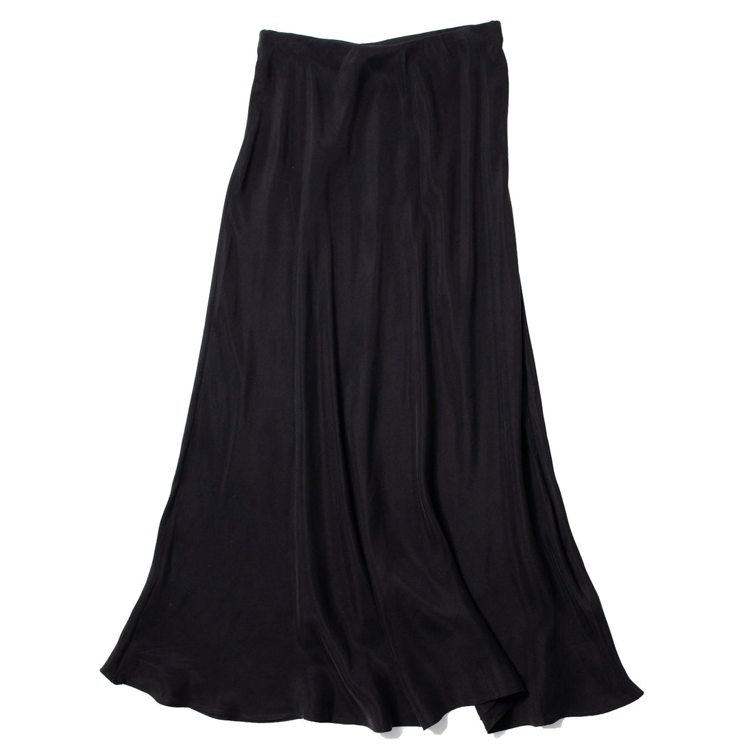 Shaina Mote Bias Skirt in Onyx