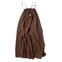 Shaina Mote Hyeres Dress in Chocolate