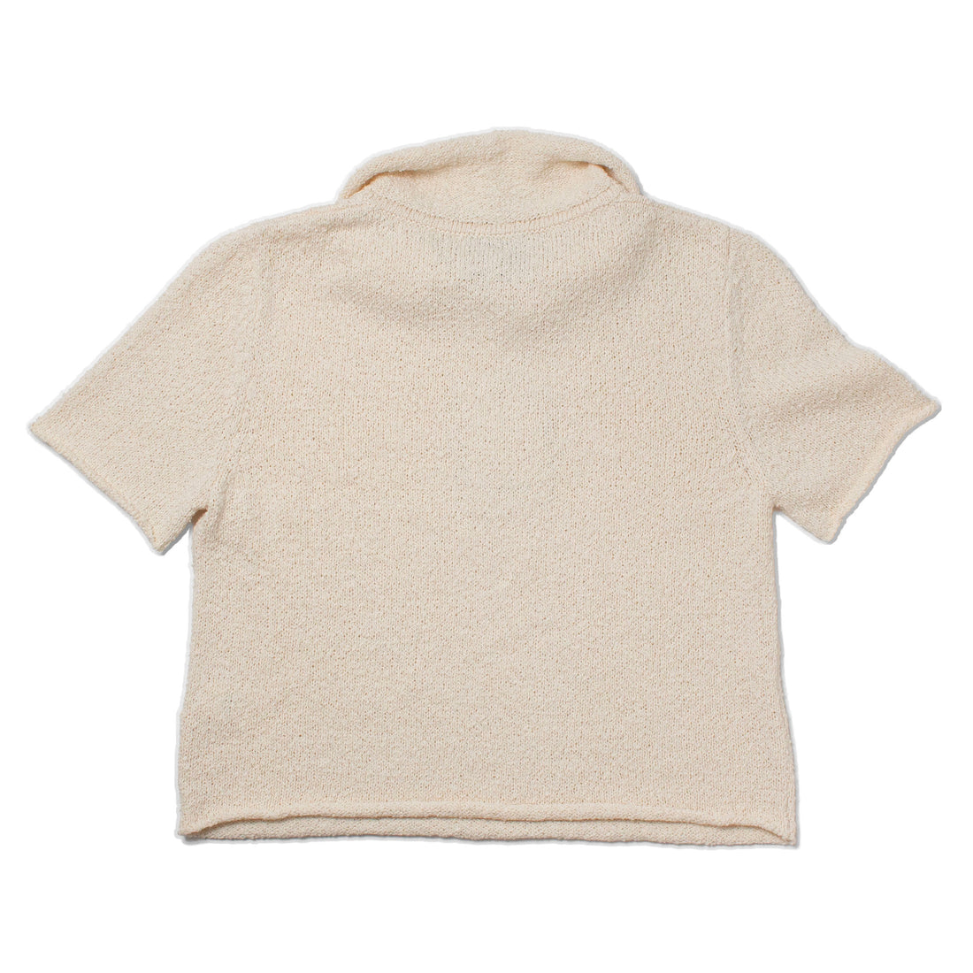 Shaina Mote Lace Collar Tee in Natural