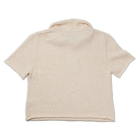 Shaina Mote Lace Collar Tee in Natural