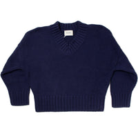Shaina Mote Paolo V-Neck in Dark Iris