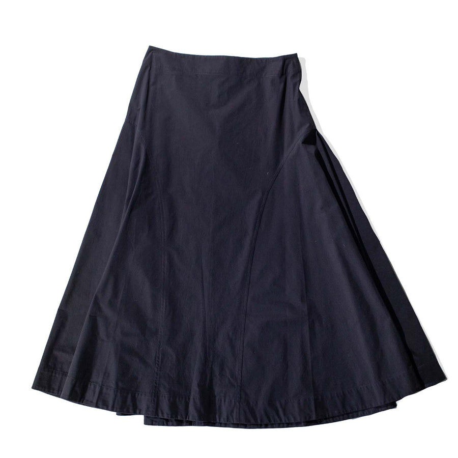Studio Nicholson Centro Skirt in Darkest Navy