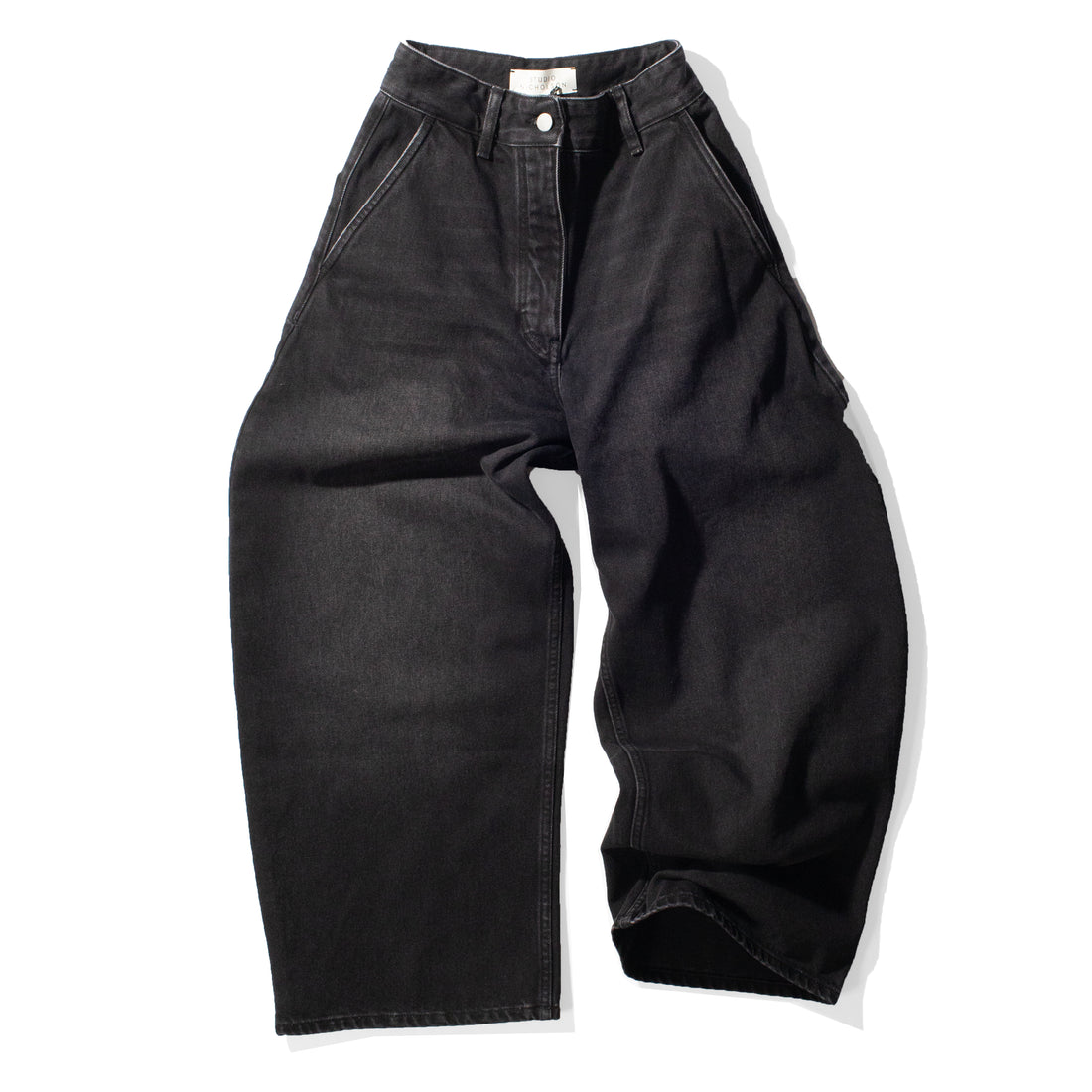 Studio Nicholson Chalco Pant in Washed Black