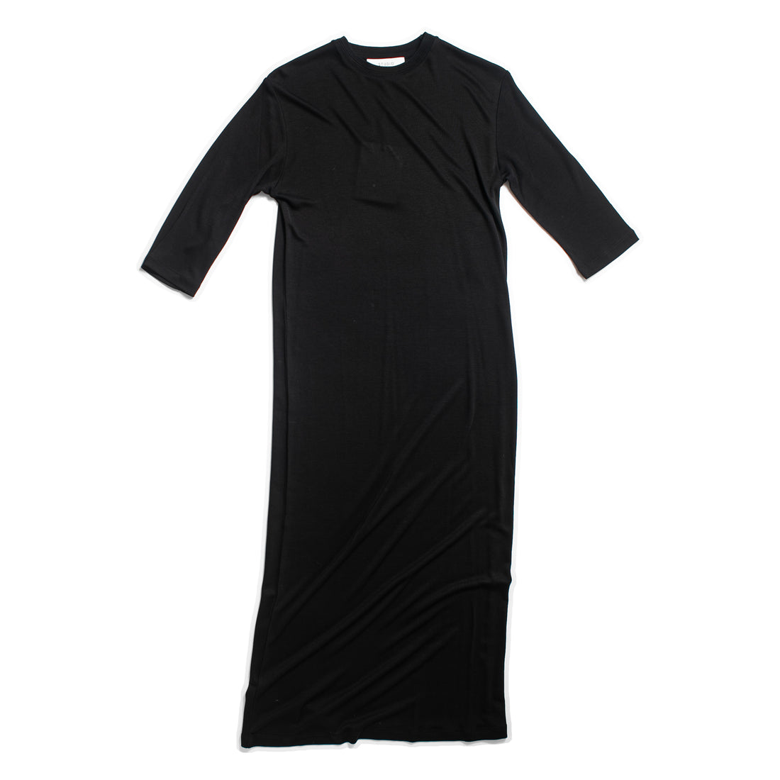 Studio Nicholson Milner T-Shirt Dress in Black