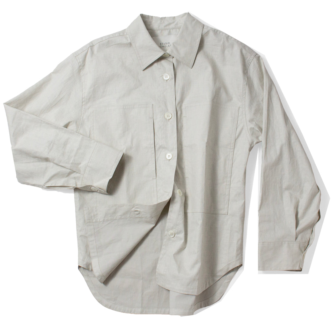 Studio Nicholson Paso Shirt in Bone