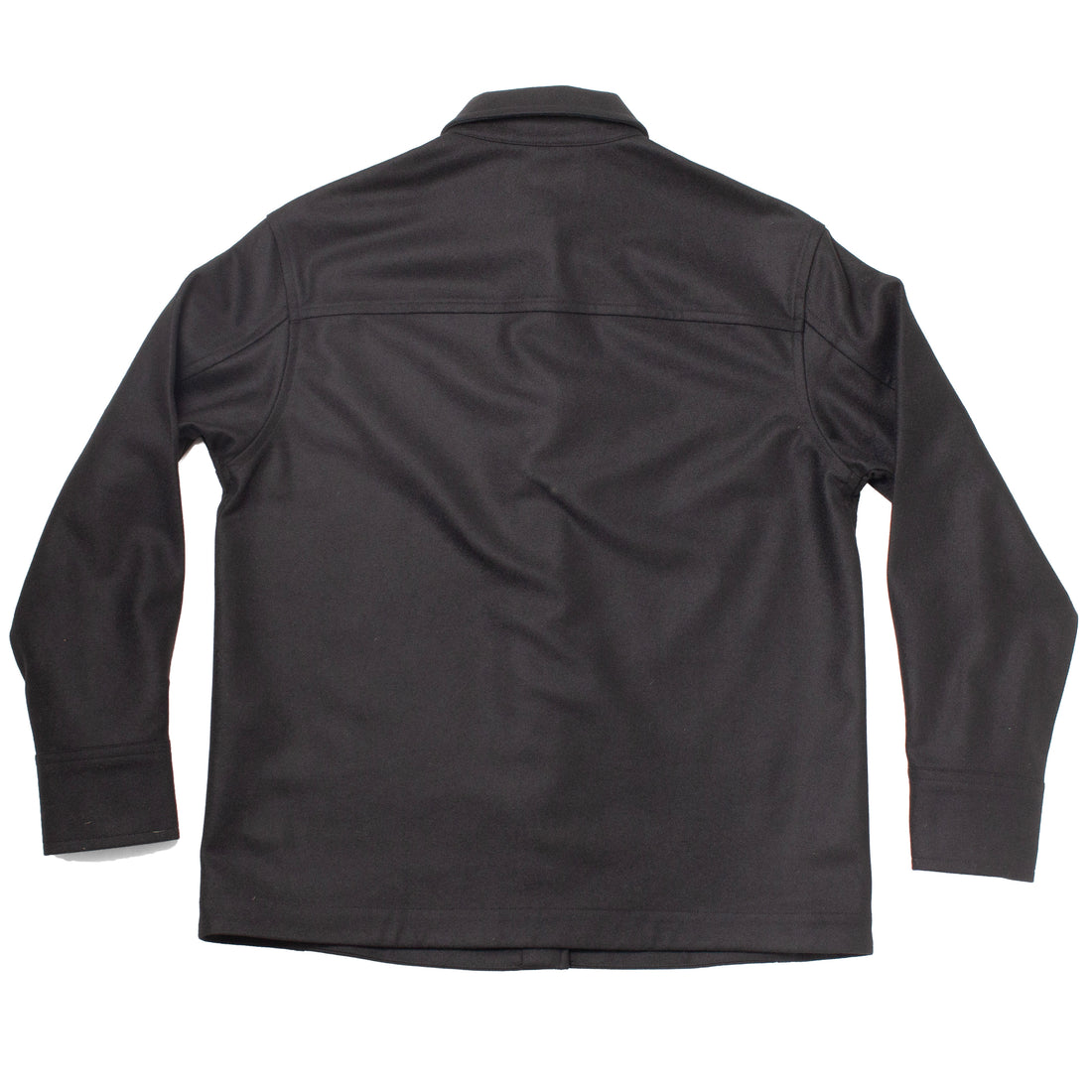 Studio Nicholson Santini Square Fit Overshirt in Black