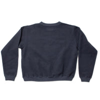 Sunray Sportswear Hina Reversed Fleece Sweatshirt in Blue Graphite