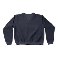 Sunray Sportswear Hina Reversed Fleece Sweatshirt in Blue Graphite