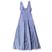 Toit Volant Bella Dress in Blue White