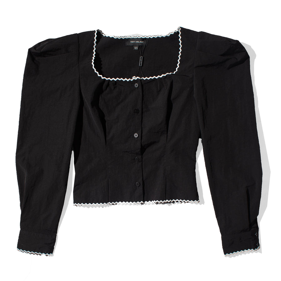 Toit Volant Mabel Top in Black