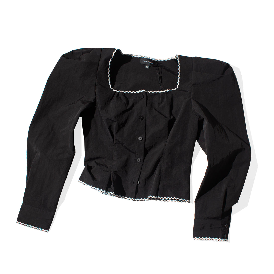 Toit Volant Mabel Top in Black