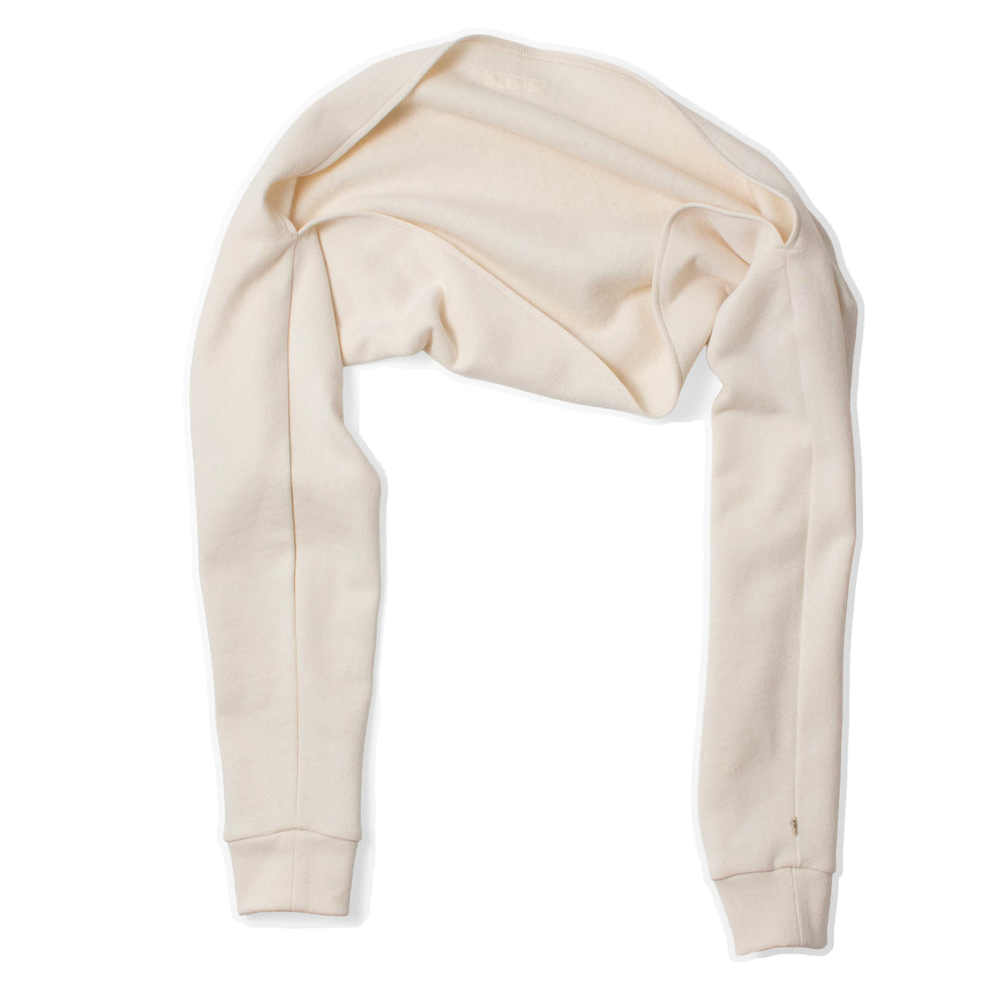 Tsuyumi Sweat Sleeve Scarf in Ecru