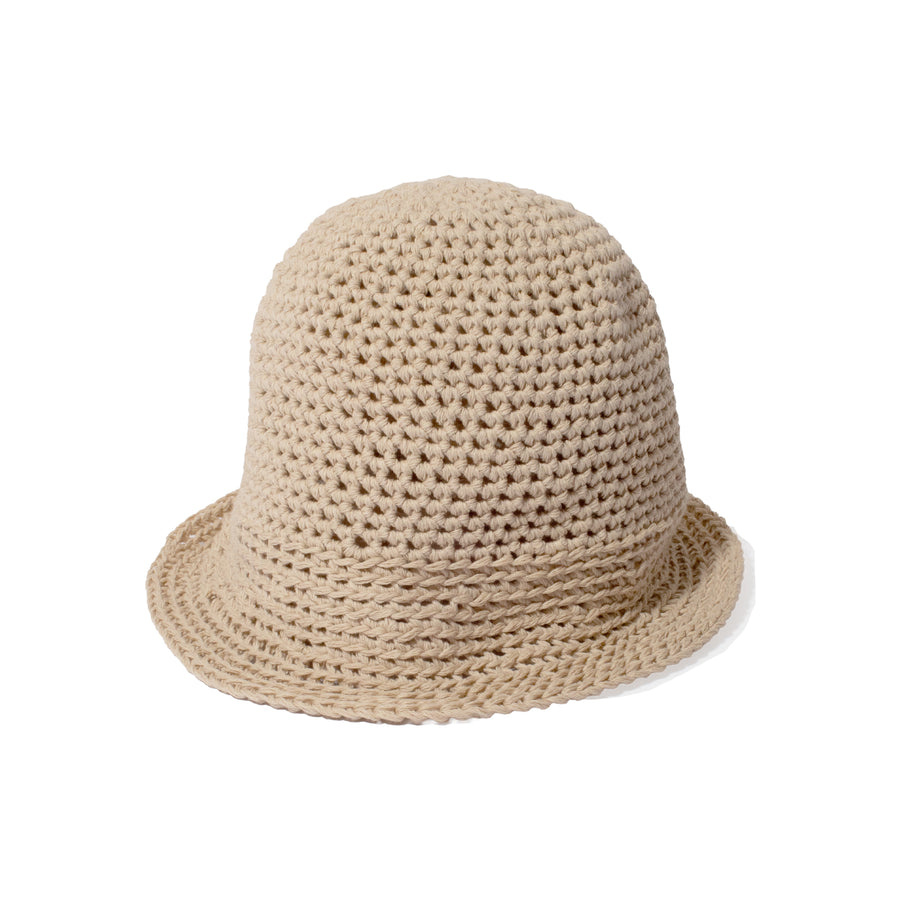 Tsuyumi Crocheted Cloche in Natural