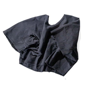 Anntian Upcycling Top in Garment-Dyed Anthracite