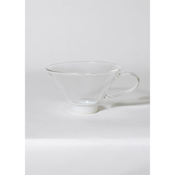 ARC Objects Matí Cup in Clear with White Step