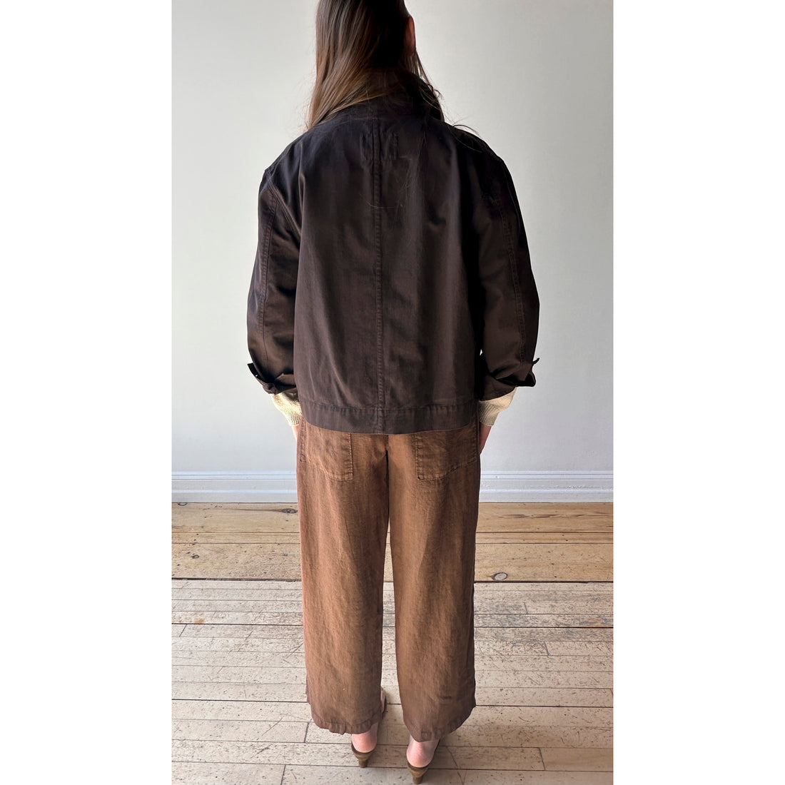 MHL. Field Jacket in Mahogany