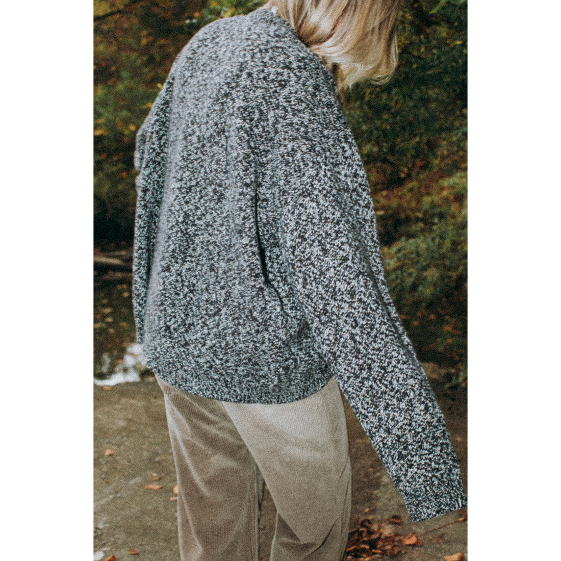 Studio Nicholson Hemyl Sweater in Navy Mouline