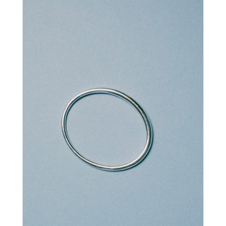 Ursa Major Simple Tapered Bangle in Sterling Silver